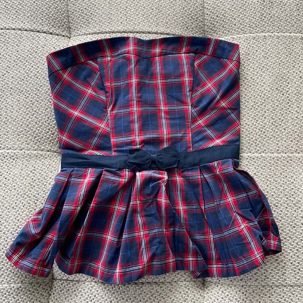 Super cute Bow-tie Peplum Top